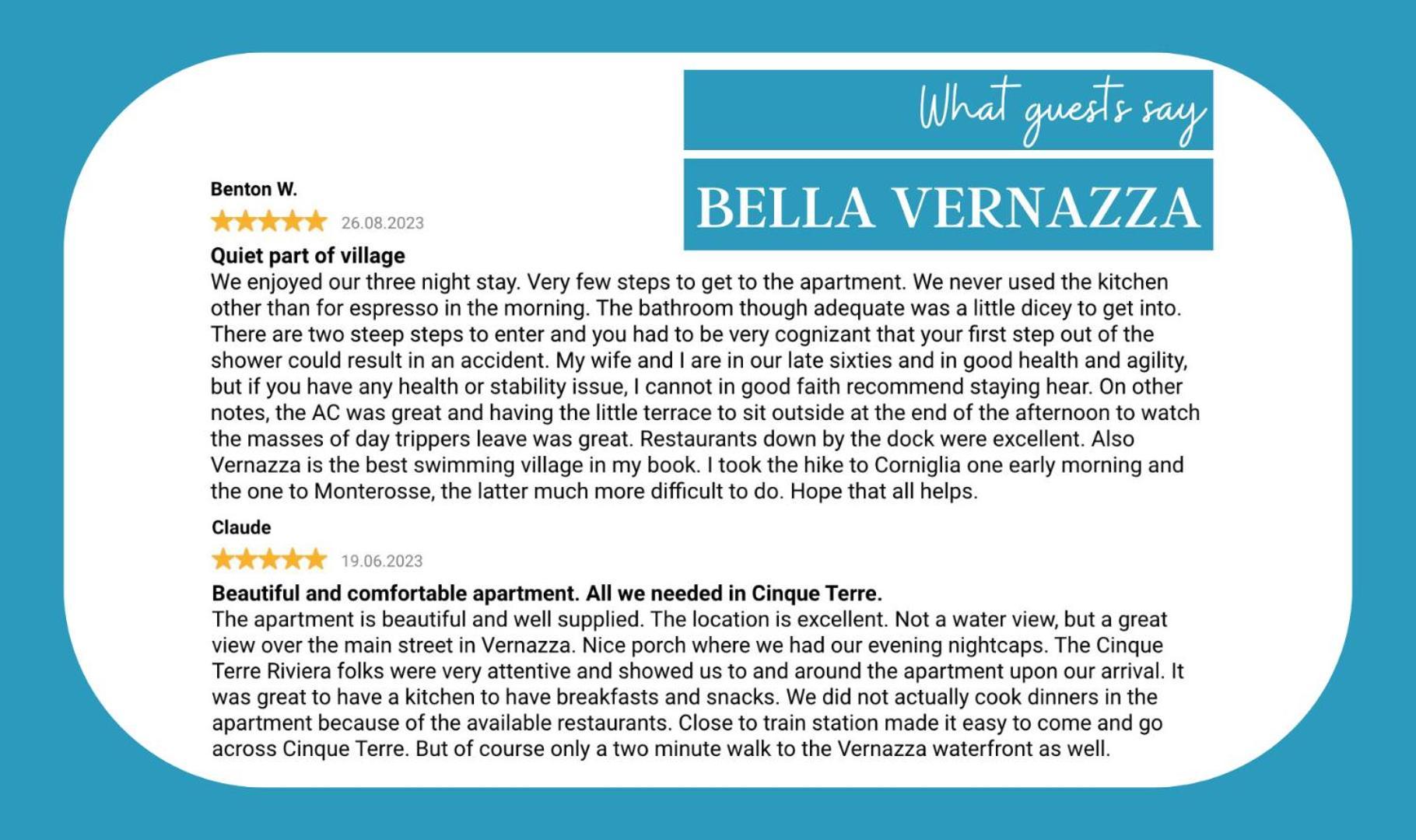 Bella Vernazza Apartment Luaran gambar